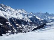 Zwischen den höchsten Schweizer Bergen liegt Zinal