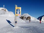 Start der Lattenabfahrt