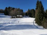 Mittelschwere Piste in Belveder