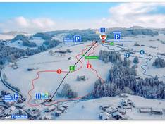 Pistenplan Heiden – Bischofsberg