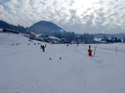 Übungspiste am Seillift