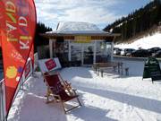 Après-Ski-Bar Hubert Neuper an der Talstation der Mittersteinbahn