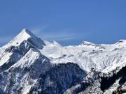 Blick auf das Kitzsteinhorn mit seinem Gletscherskigebiet