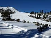 Blaue Tauernkarlift Abfahrt