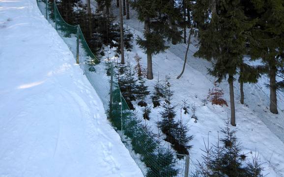 Niederschlesien (Województwo dolnośląskie): Umweltfreundlichkeit der Skigebiete – Umweltfreundlichkeit Zieleniec