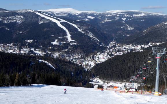 Reichenberger Region (Liberecký kraj): Unterkunftsangebot der Skigebiete – Unterkunftsangebot Spindlermühle (Špindlerův Mlýn)