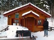 Selbstversorgerhütte am Parkplatz