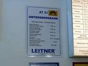 Informationstafel zur Untersbergbahn