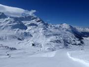 Blick von Lagalb auf Diavolezza 