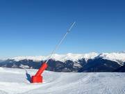 Schneilanze im Skigebiet Les 3 Vallées