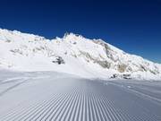 Sehr gute Pistenpräparierung