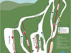 Pistenplan Tuxedo Ridge