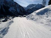 Verbindungspiste zum Zafernalift