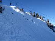 Schwere Garlandabfahrt