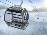 Bau der Panorama Link Gondelbahn ermöglicht neue Skiverbindung 