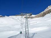 Hohstocklift - Schlepplift mit T-Bügel/Anker