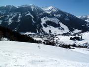 Pisten in Saalbach