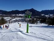 Beschneiung am Streidlhang