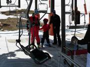 Aufmerksames Personal