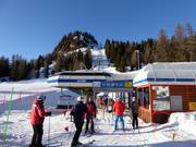 Prà della Costa-Col Fioret - 4er Hochgeschwindigkeits-Sesselbahn (kuppelbar)