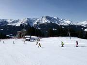 Leichte Piste am Heidlift