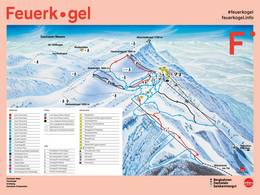 Pistenplan Feuerkogel – Ebensee
