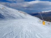 Sehr gute Pistenpräparierung im Skigebiet Coronet Peak