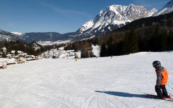 Skifahren in der Tiroler Zugspitz Arena