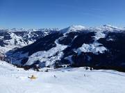 Blick vom Zwölferkogel zum Schattberg West