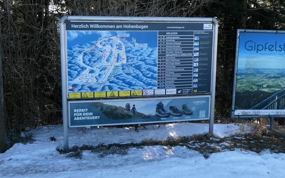 Hohenbogenwinkel: Orientierung in Skigebieten – Orientierung Hohenbogen – Neukirchen bei Hl. Blut