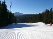 Sehr gute Pistenpräparierung