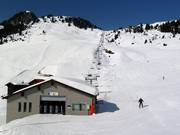 Riederfurka - 4er Sesselbahn fix geklemmt