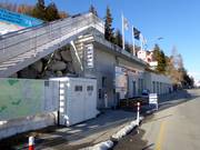 Gepflegter Bereich an der Talstation Castlatsch