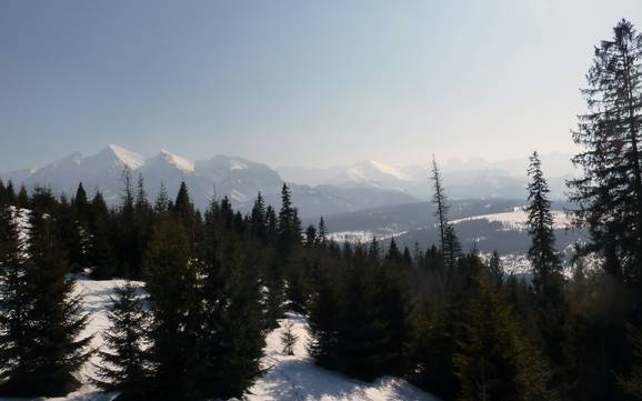 Skifahren bei Jurgów