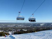 L1 Söderåsen Express - 6er Hochgeschwindigkeits-Sesselbahn (kuppelbar) mit Abdeckhauben und Sitzheizung