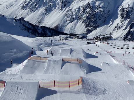 Snowparks Tiroler Oberland (Region) – Snowpark Ischgl/Samnaun – Silvretta Arena