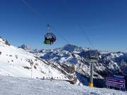 Padon II - 4er Hochgeschwindigkeits-Sesselbahn (kuppelbar) mit Abdeckhauben