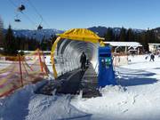 Kanzelbahn Gallery X-Press - Förderband/Zauberteppich mit Überdachung