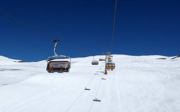 Obervinschgau: beste Skilifte – Lifte/Bahnen Watles – Mals