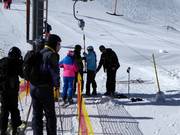 Aufmerksames Personal