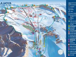 Pistenplan La Hoya