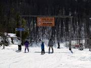 Slow Skiing Area für Familien