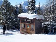 Gepflegte Toiletten im Skigebiet