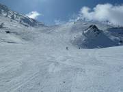 Abfahrt am Top Liner