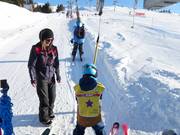 Am Tellerlift achtet man besonders auf Kinder