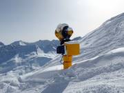 Die Schneekanone könnte, muss aber nicht