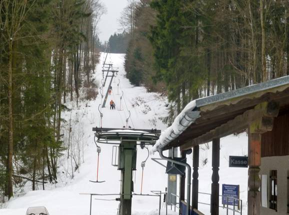 Hotelhanglift - Schlepplift mit T-Bügel/Anker