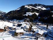 Blick auf Auffach in der Wildschönau