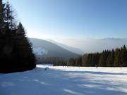 Abendstimmung auf der Talabfahrt nach Francolini