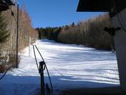 Tellerlift und Piste